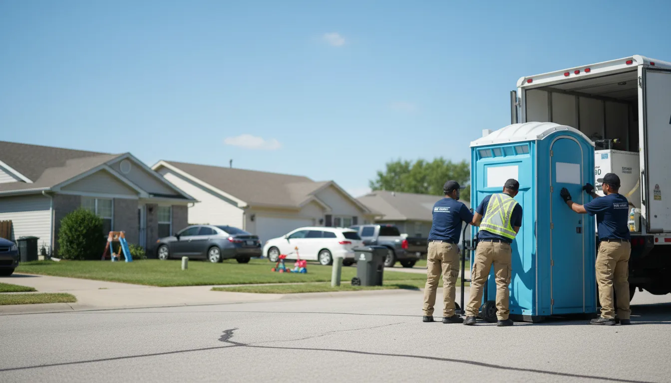 Standard Porta Potty Rentals in Centralia, MO near me